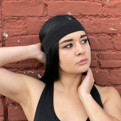 Sport and Fitness Sweat Wicking Fitness Headband  for Yoga, Running and Exercise