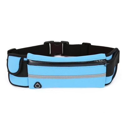 Sports Running Belt and Travel Fanny Pack for Jogging, Cycling and Outdoors with Water Resistant Pockets