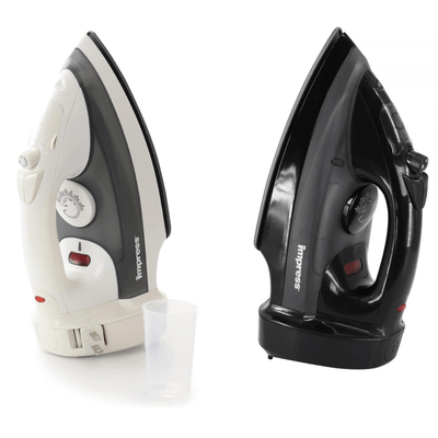 Impress Mid-Size Cord-Rewind Iron with Non-Stick Spray and Burst