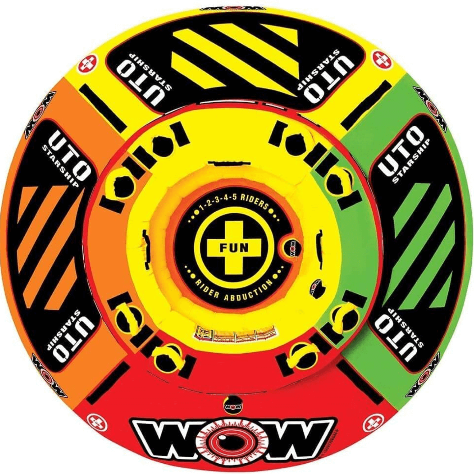 WOW Watersports UTO Starship Up to 5 Person Towable with Outside Deck