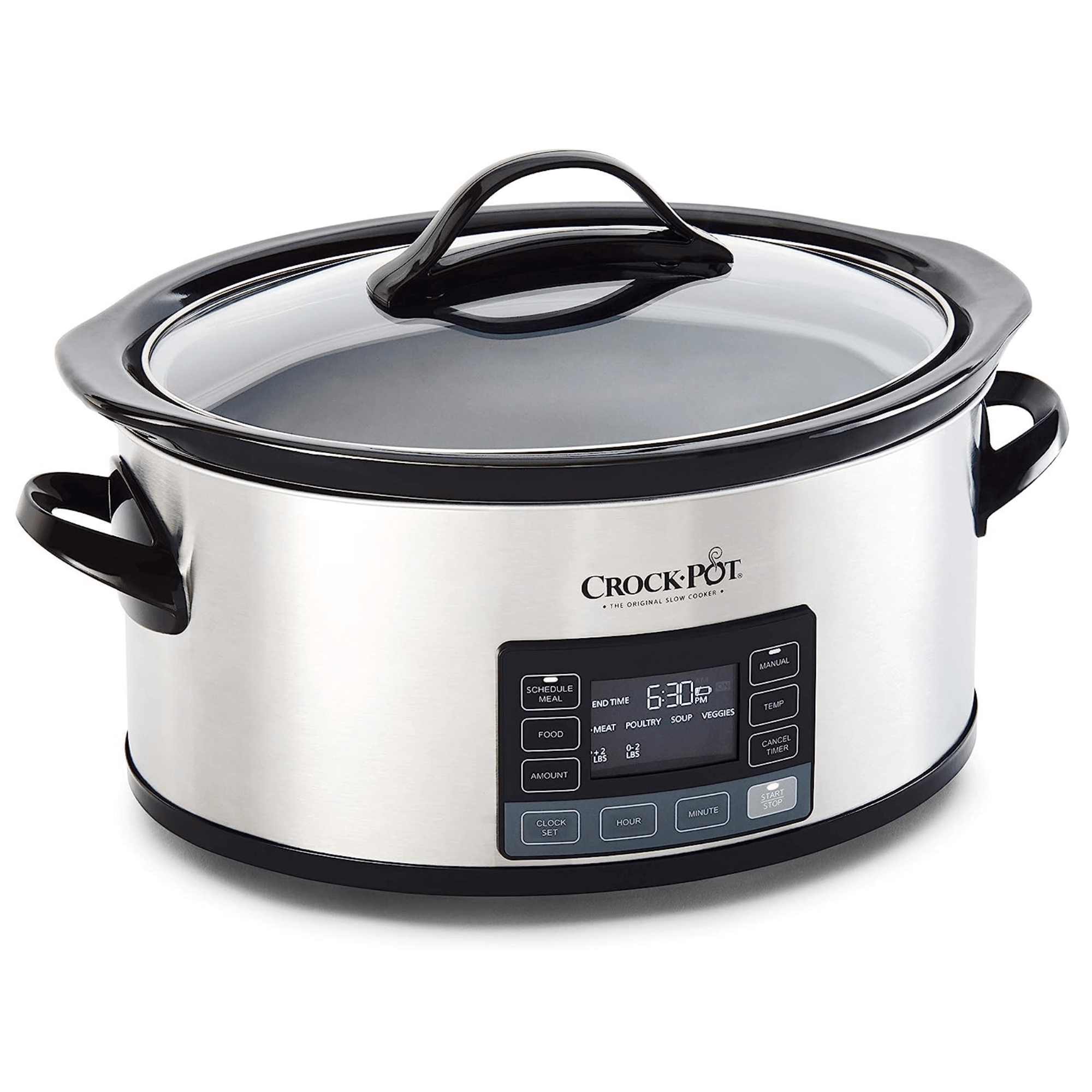 Crockpot 6-Quart My Time Digital Programmable Slow Cooker and Food Warmer