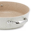 Korkmaz Granita Aluminum 3.5L Non-Stick Low Casserole Dish with Lid