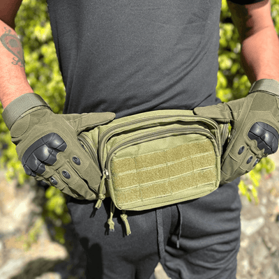 Tactical Military Airsoft Gloves for Outdoor Sports, Paintball, and Motorcycling with Touchscreen Fingertip Capability