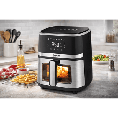 Better Chef Stainless Steel 5L Digital Display Air Fryer