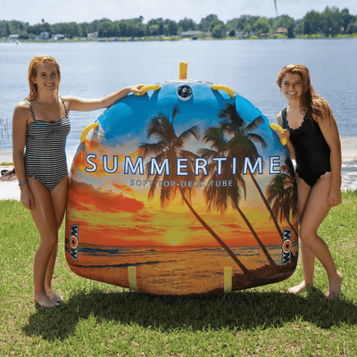 WOW Watersports Summertime 1 to 2 Person Towable with Ultra Soft Top