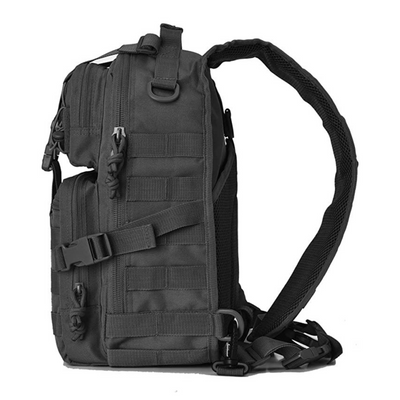 Tactical Military Sling Backpack 15L Shoulder Bag Molle Outdoor Daypack Backpack with Adjustable Strap