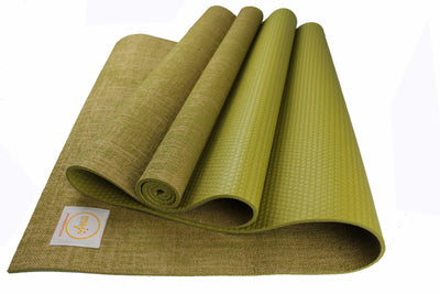 Maji Sports Jute Premium Eco Yoga Mat + Foot Massager  (7.5cm x 17.5cm)