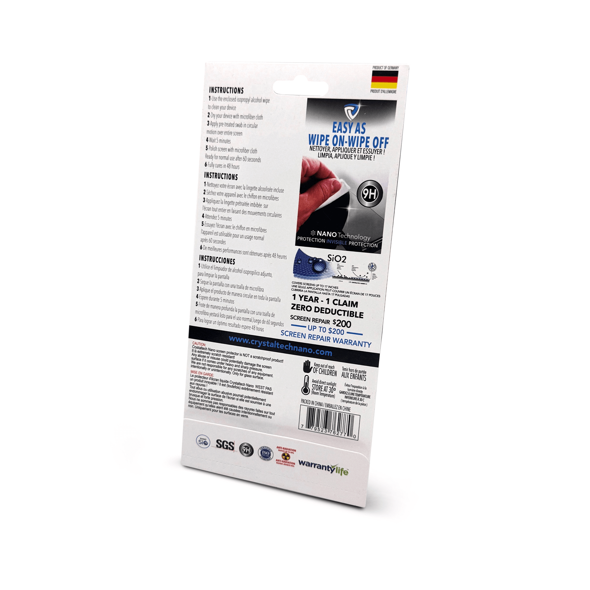 Crystaltech Nano Consumer Choice Phone Package 2.0