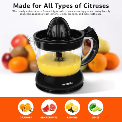 moRollio Compact 24oz Electric Citrus Juicer