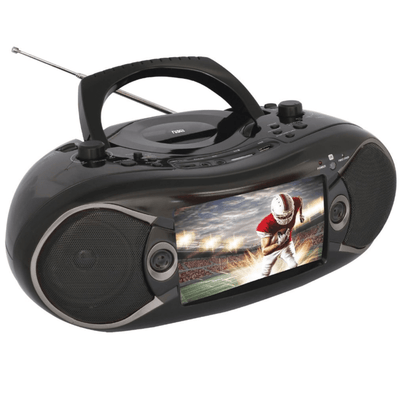 Naxa 7" Bluetooth DVD Boombox and TV - Refurbished