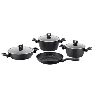 Korkmaz Nora 7 Piece Aluminum Non Stick Cookware Set