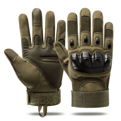 Tactical Military Airsoft Gloves for Outdoor Sports, Paintball, and Motorcycling with Touchscreen Fingertip Capability