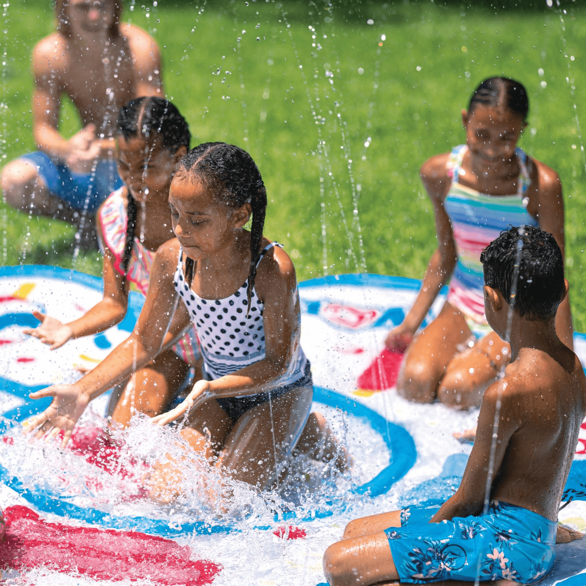 WOW Watersports Popsicle 10ft Octagonal Spray Pad, Connects to Standard Hose