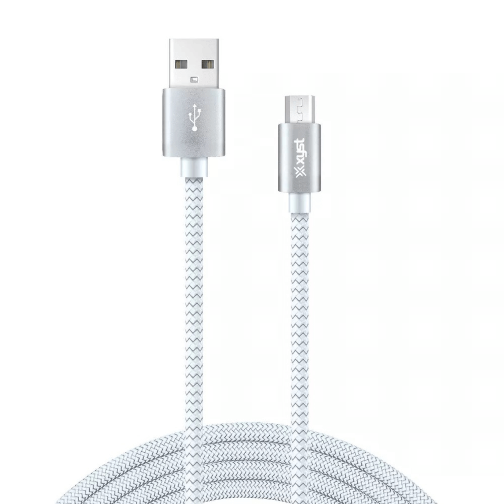 Xyst Charge and Sync USB to Micro USB Braided Cable 10Ft