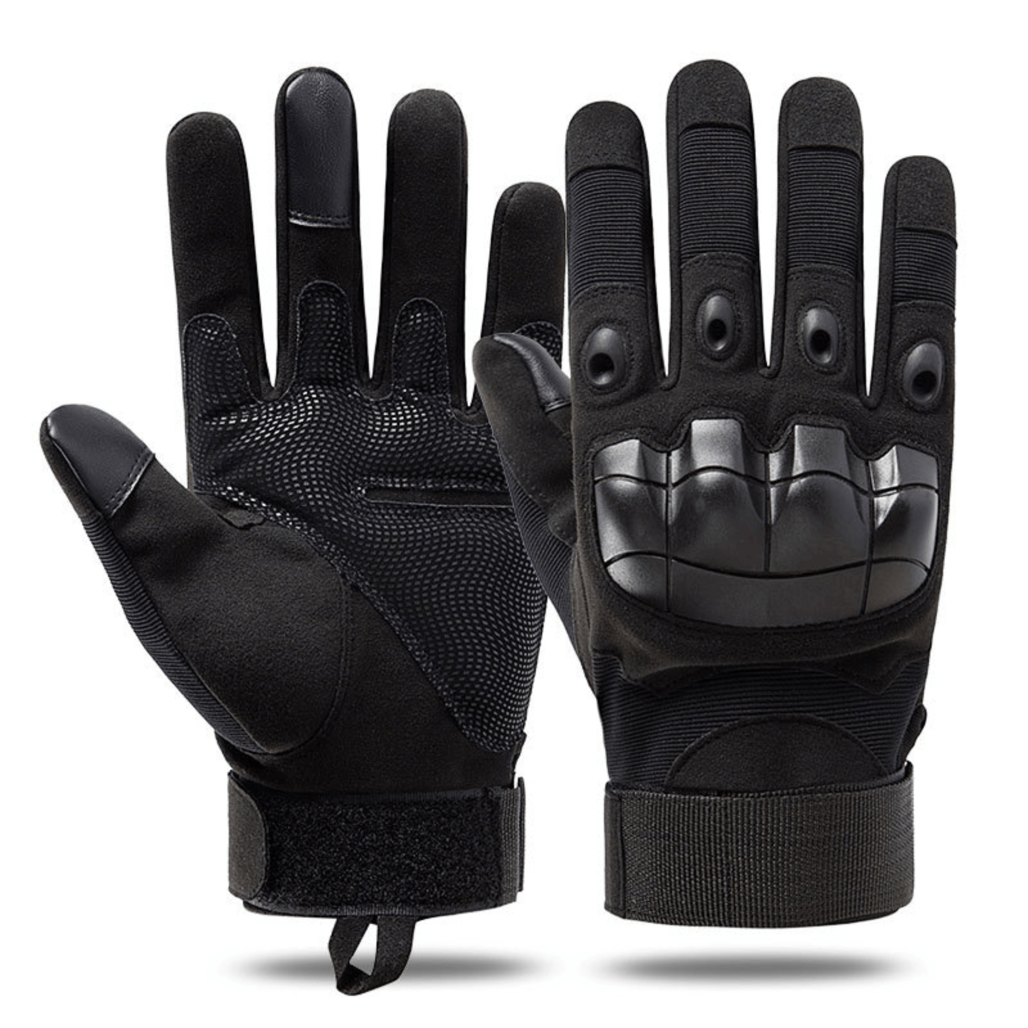JupiterGear Tactical Military Airsoft Gloves for Outdoor Sports, Paintball, and Motorcycling with Touchscreen Fingertip Capability