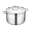 Korkmaz Alfa 11L Stainless Steel Casserole Dish with Lid