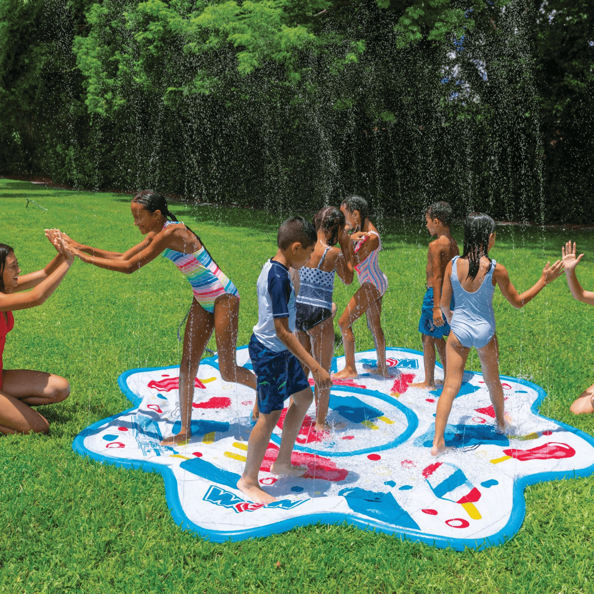 WOW Watersports Popsicle 10ft Octagonal Spray Pad, Connects to Standard Hose