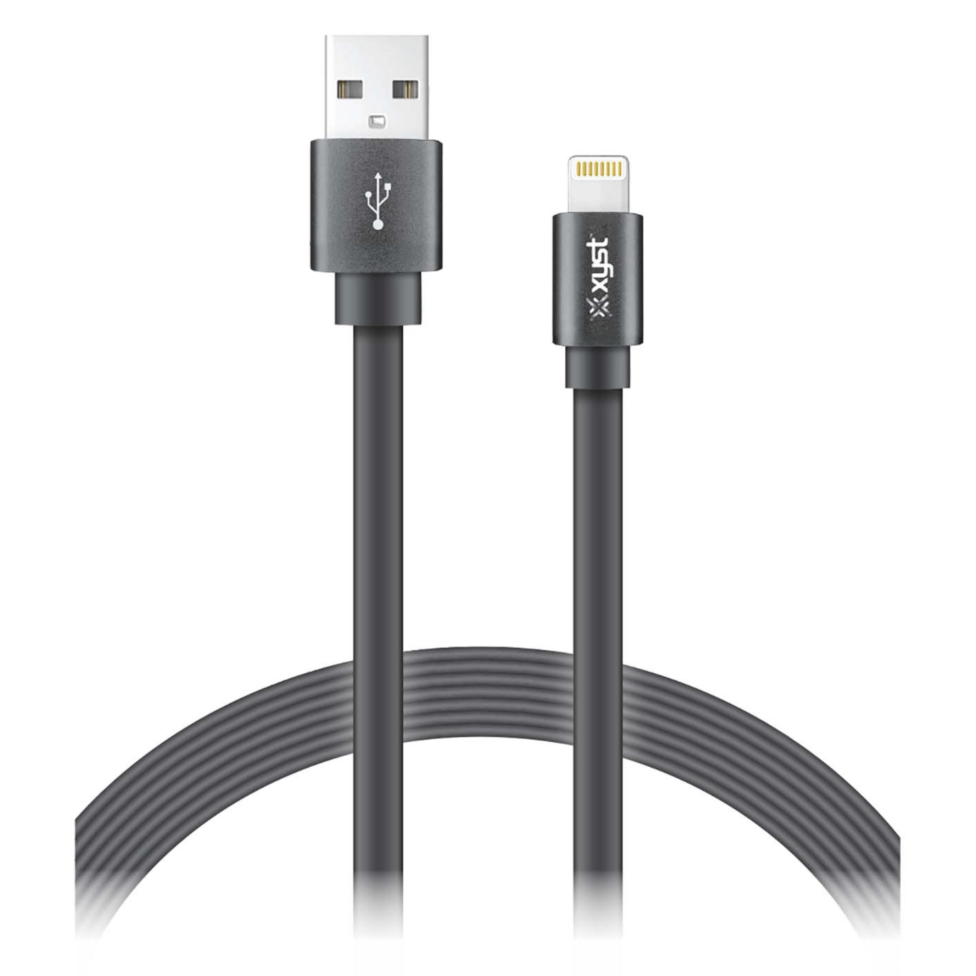 Xyst Charge and Sync USB to Lightning Flat Cable 4Ft