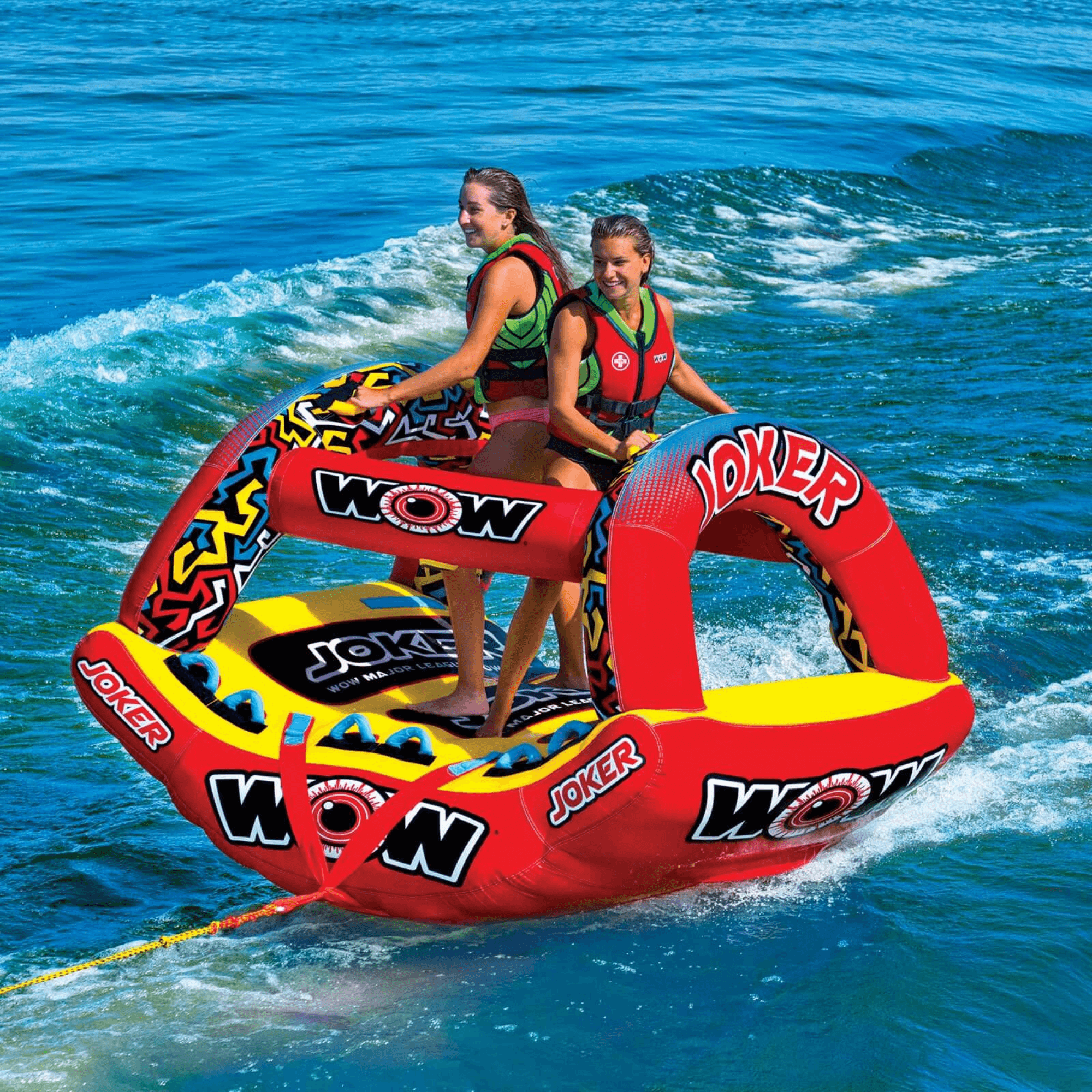 WOW Watersports Joker 3-Person Towable with Power Tower and Handles