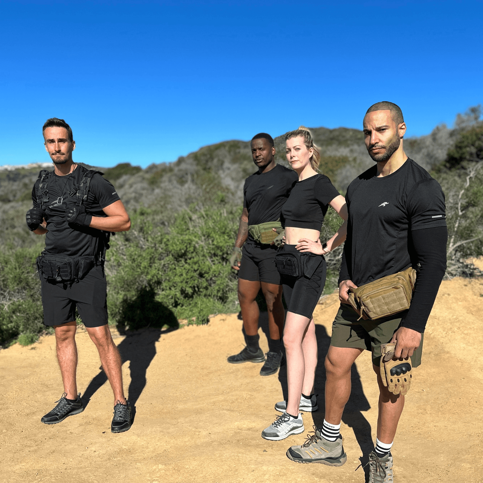 JupiterGear Tactical Military Fanny Pack Waist Bag & MOLLE EDC Pouch For Outdoor Activities