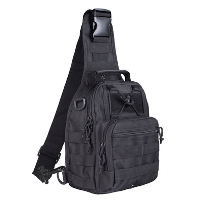 Tactical Military Sling Backpack Shoulder Bag Molle Outdoor Daypack Backpack with Adjustable Strap