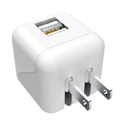 Xyst 2.4-Amp Dual USB Foldable Wall Charger