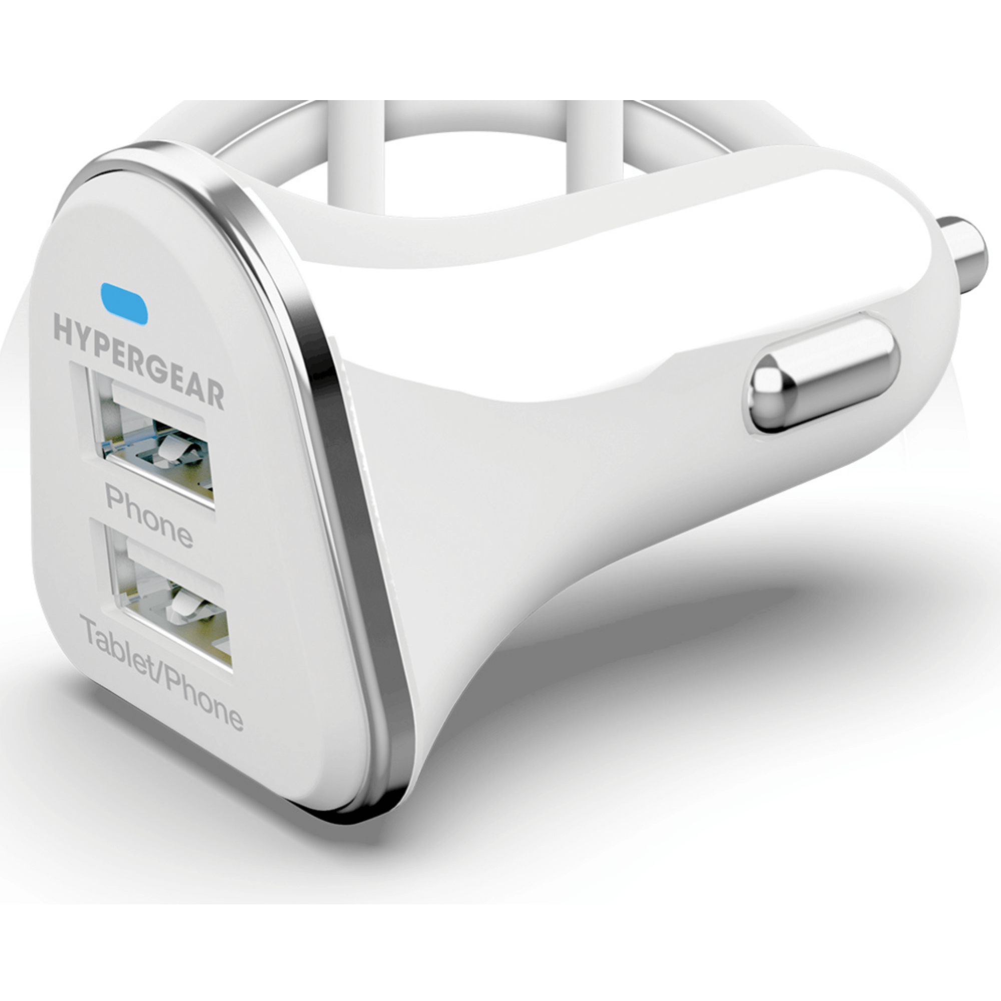HyperGear Hi-Power Dual USB 3.4A Car Charger for iPhones and AirPods