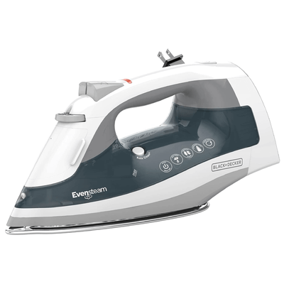 Black & Decker One Step Steam Iron with EvenSteam Stainless Steel Soleplate