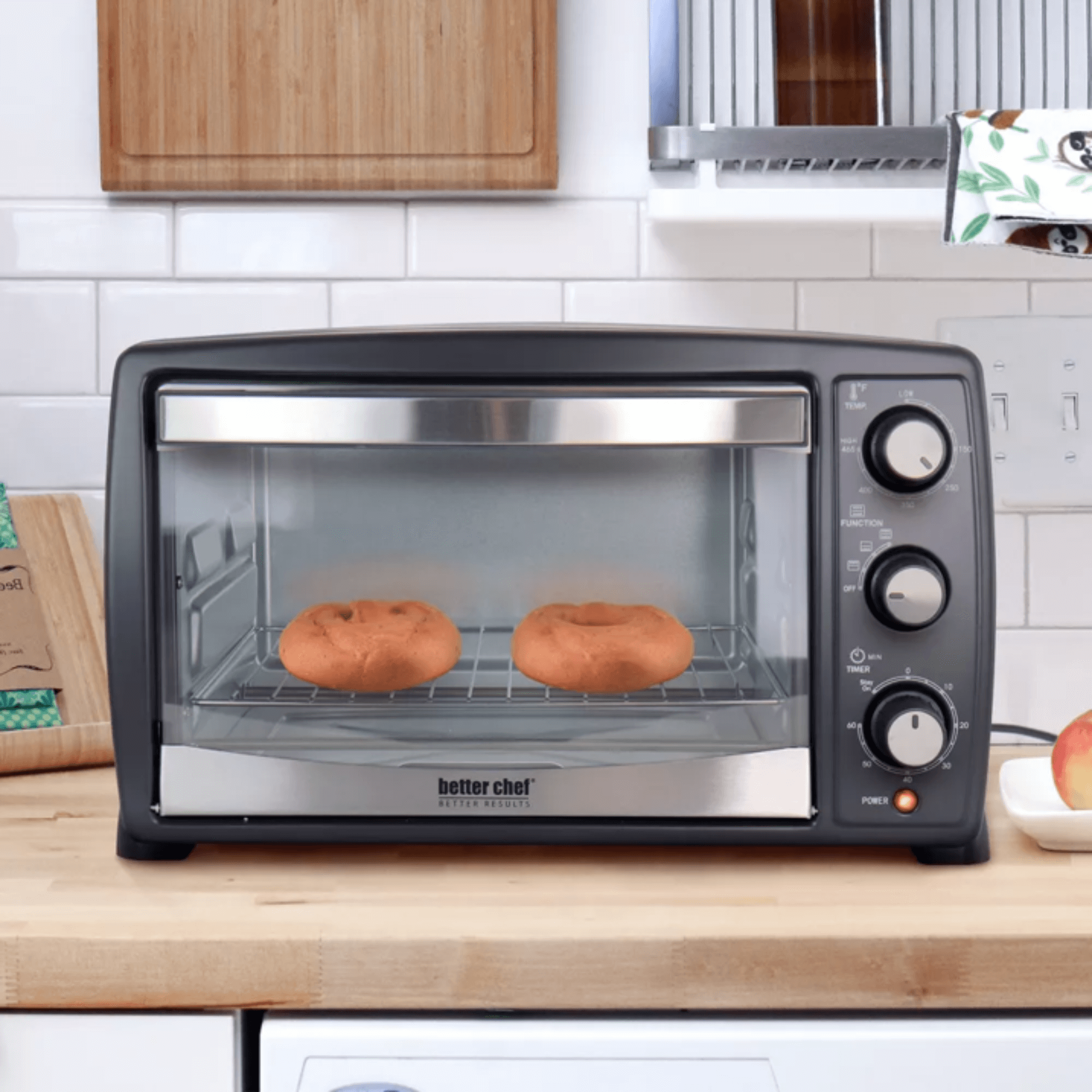 Better Chef 20-Liter 6-Slice Toaster Oven Broiler