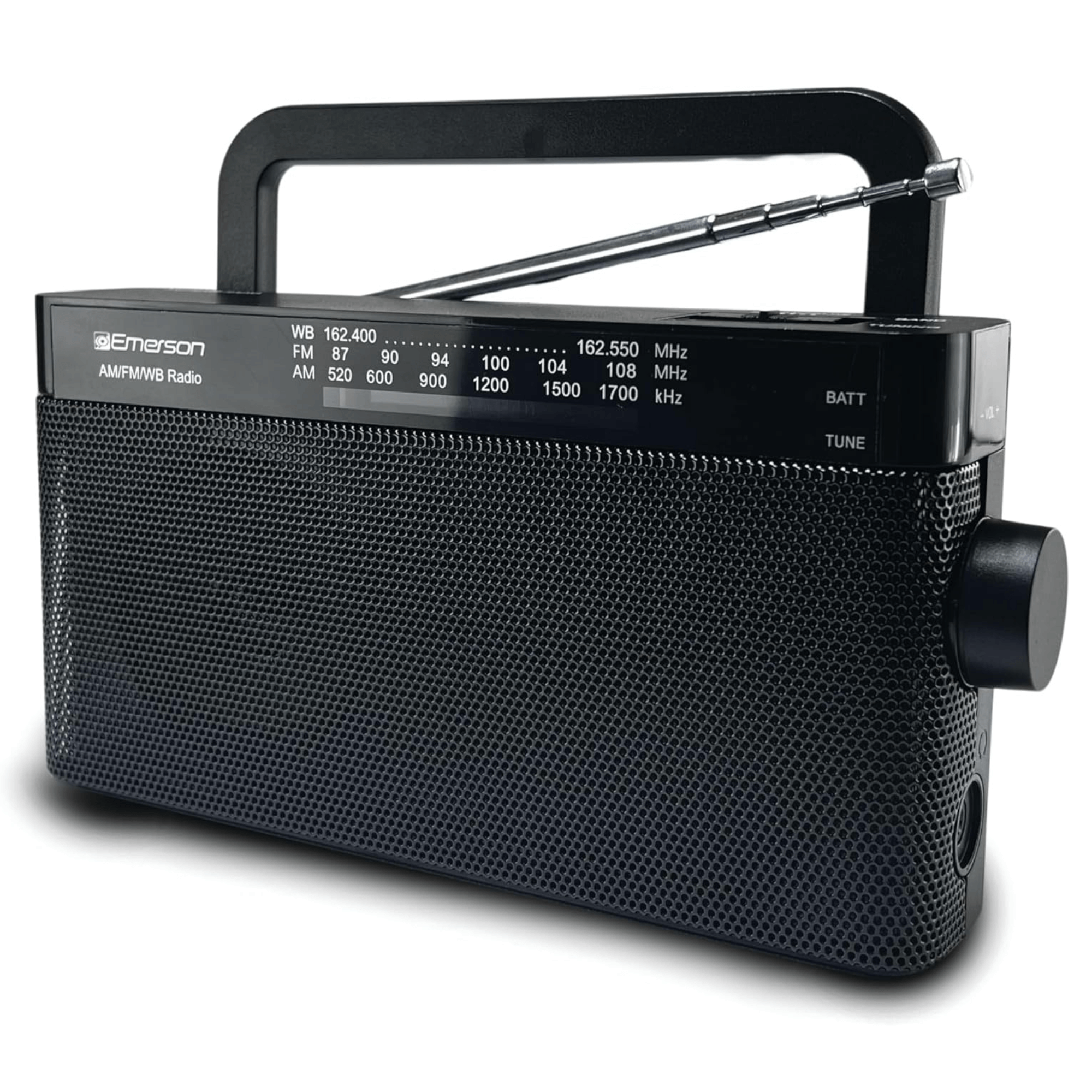 Emerson AM/FM/WB Radio with Telescopic Antenna