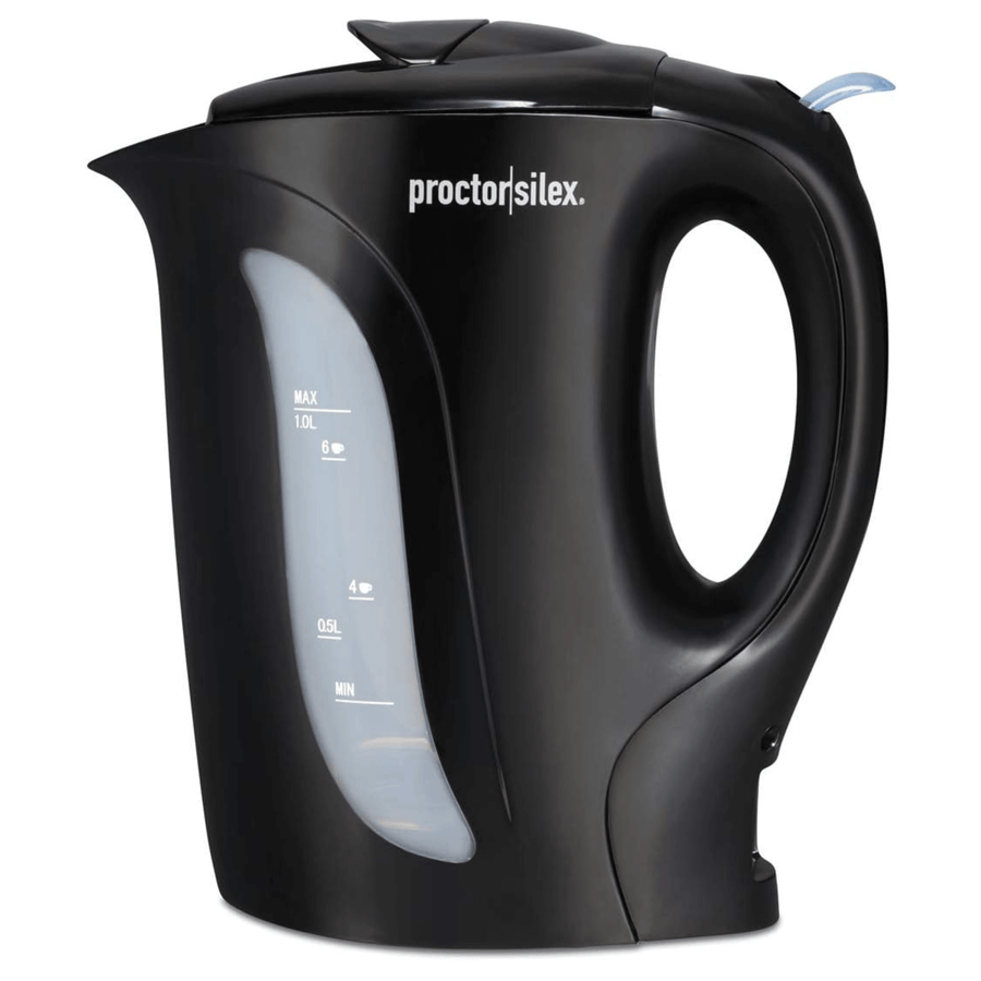 Proctor Silex 1.0 Liter Electric Tea Kettle Water-Boiler and Heater