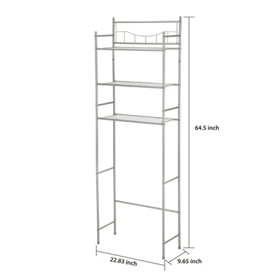 Mainstays 3-Shelf Over-the-Toilet Steel Storage Rack