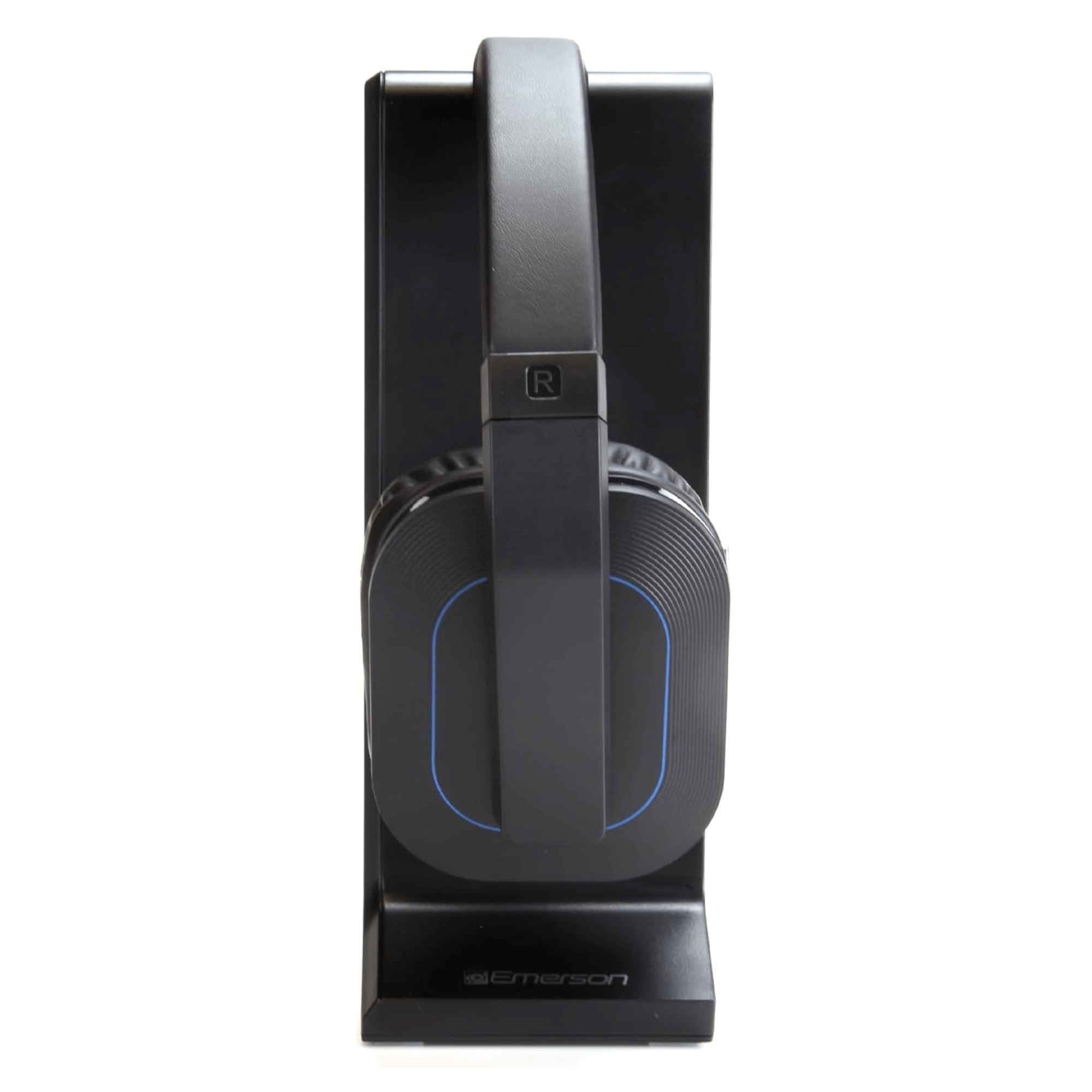 Emerson 2.4G Wireless TV Headset with High-Definition Audio and Charging Stand