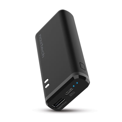 Naztech 4000mAh USB-C + USB Power Bank with 13 Hours Battery Life (15520-HYP)