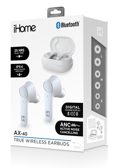 AX-40 Active Noise Canceling True Wireless Sound Earbuds (BE-217)