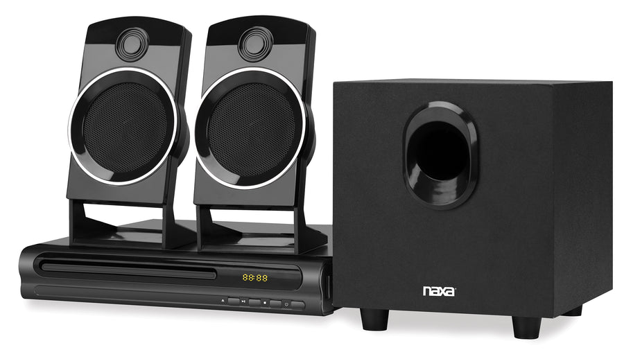 Naxa 2.1 Channel Home Theater DVD Speaker System (ND-863)