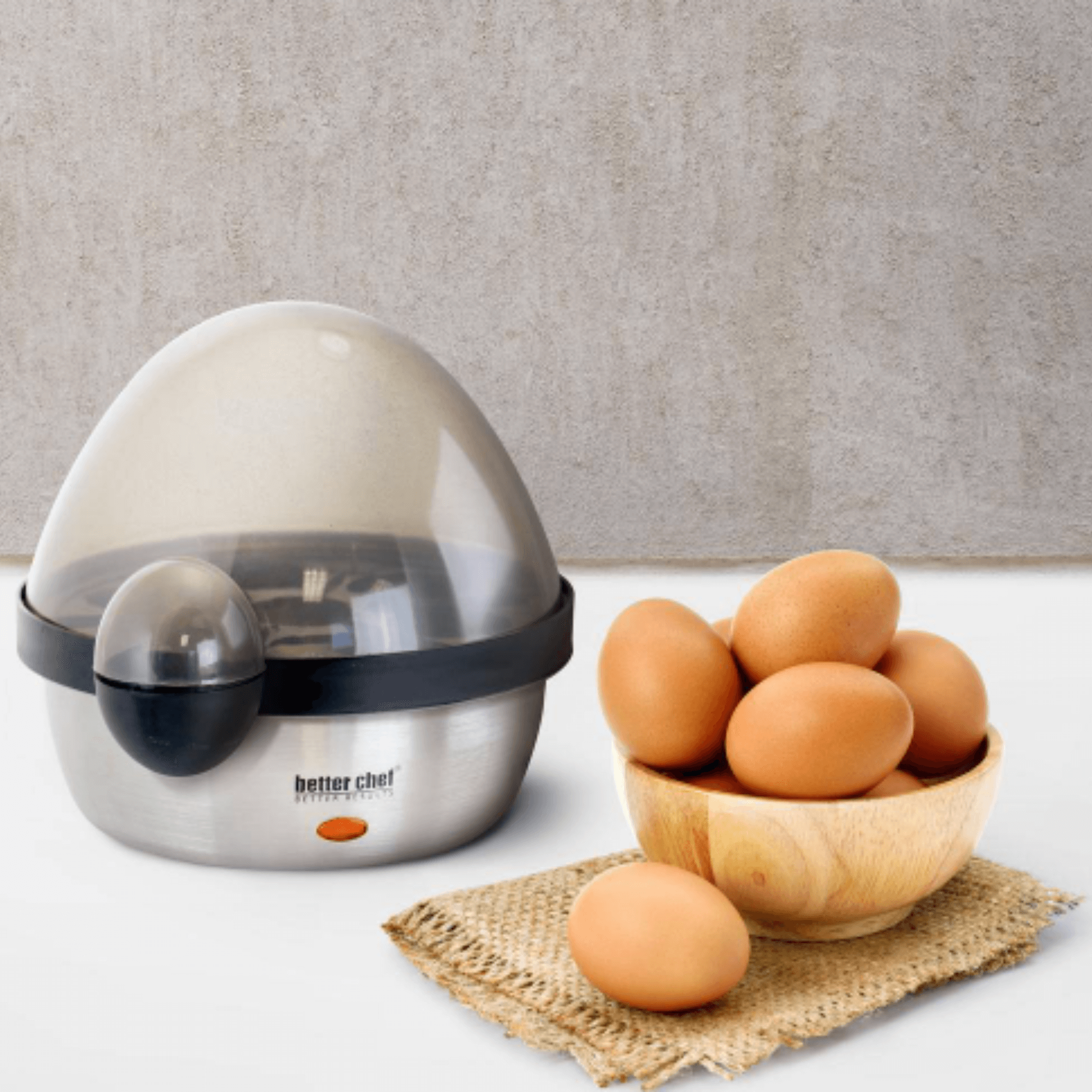 Better Chef 7 Egg Stainless Steel Electric Egg Cooker