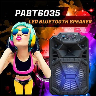 8" Bluetooth LED Speaker with TWS Link (PABT6035)