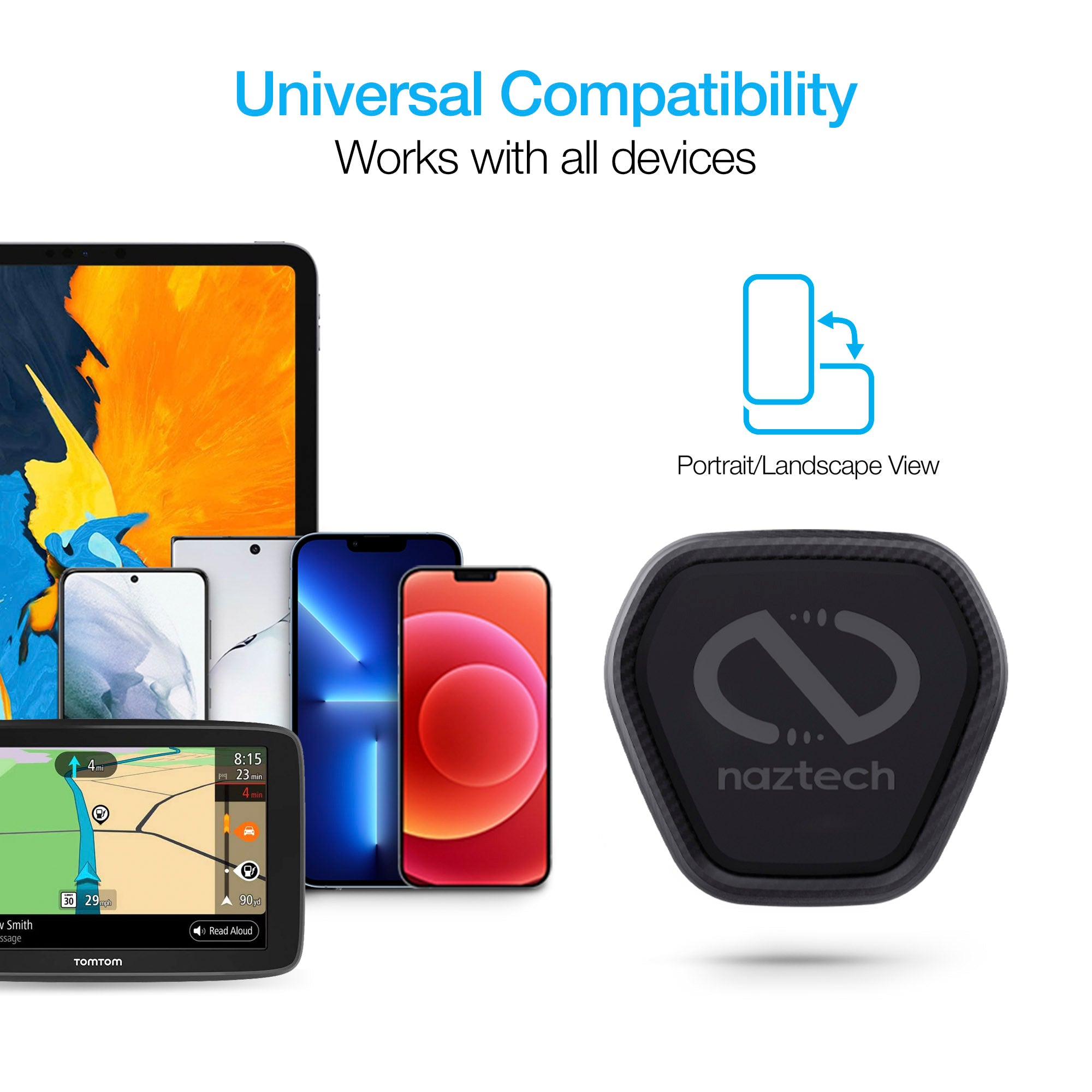 Naztech MagBuddy Elite Dash Mini Mount with Flexible Base