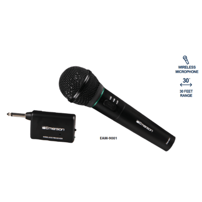 Emerson Professional Microphone Kit with Wireless Receiver