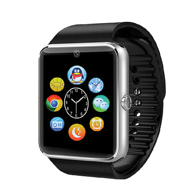 Bluetooth Smart Watch w Built-in MicroSD Card Slot, Camera, Microphone, Speaker, Micro USB Port (SC-81SW)