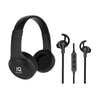 Wireless Bluetooth Headphones & Earphones Combo Kit (IQ-260BT)