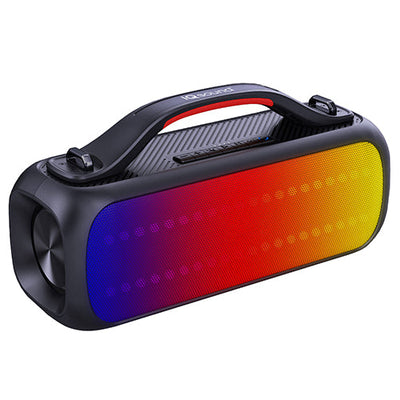 Portable Water-Resistant Bluetooth Speaker with Hands-Free Mic (IQ-3535RGB)