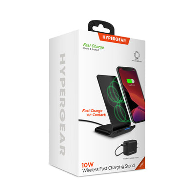 HyperGear Wireless Fast Charging Stand Black (14519-HYP)