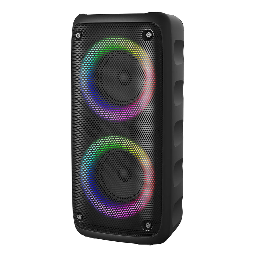 2 x 4" Bluetooth TWS Speaker with LED Lights and Multi-Connectivity (IQ-1944BT)