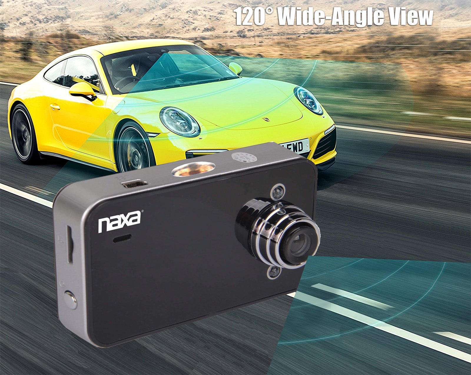 Naxa HD Car Dash Cam (NCV-6000)