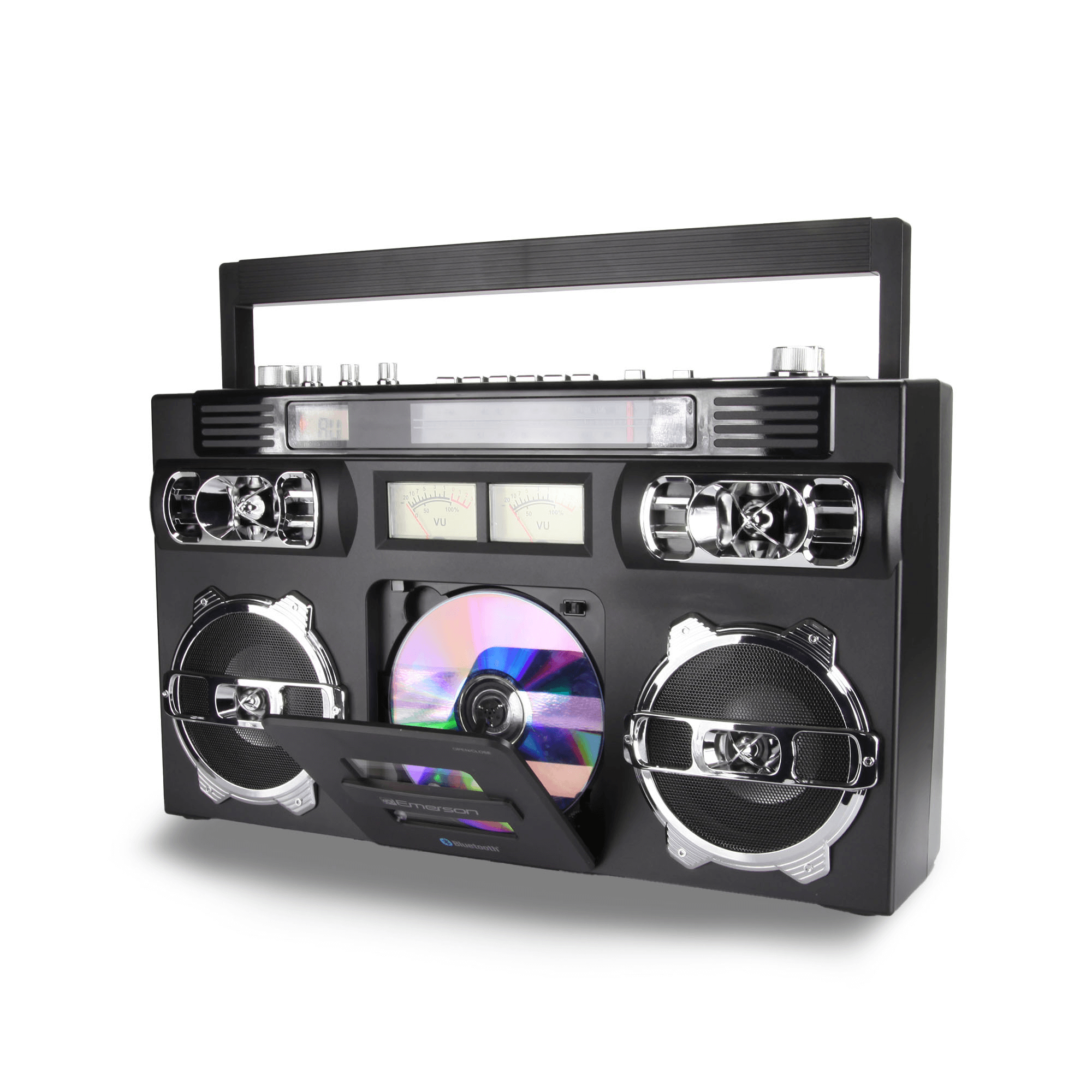 Emerson Retro Portable CD Boombox w Programmable Memory Jupiter