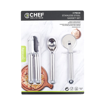  Chef Delicious 3-Piece Kitchen Tool Set - Can Opener