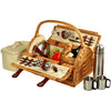 Picnic at Ascot Sussex Picnic Basket with Service for 2 & Coffee (709C)