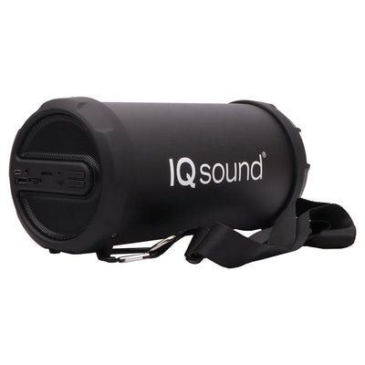 3" Portable Bluetooth Speaker w 10m Range, FM Radio & Heavy Bass (IQ-1606BT)